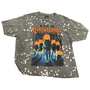 NWOT Distressed Goosebumps Crop Top